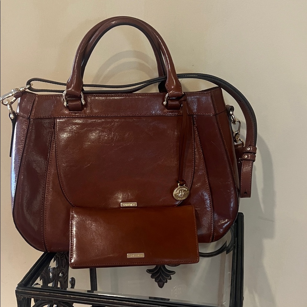 ♥️Final Price♥️Brahmin Topsail  Satchel and Wallet